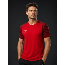 Umbro Plus Training Erkek Kırmızı Antrenman Spor Tişörtü TF0437