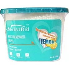 Limon Kokulu Nem Alıcı Kutu 280G, Dolap ve Ayakkabılık Için Ferahlatıcı Çözüm