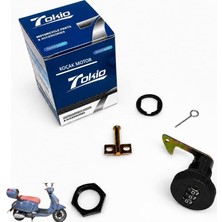 Koçak Motor Rks Darkblue 50CC Port Bagaj Arka Çanta Kilidi Şifreli