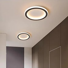 Modern Daire ve Koridor Için 20CM Beyaz LED Plafonyer Aydınlatma