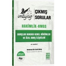 İmtiyaz Yayıncılık Imtiyaz Yayıncılık 2026 Hakimlik Hmgs Borçlar Hukuku Genel Hükümler ve Özel Borç Ilişkileri Çıkmış Sorular Çözümlü