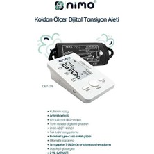 Nımo Tam Otomatik Koldan Tansiyon Aleti, Sağlıklı Ölçüm, Güvenilir Sonuç