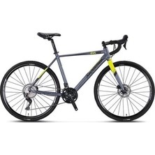 Mosso GVL700-GRX400 Erkek Yarış Bisikleti 500H Hd 28 Jant 20 Vites Antrasit Lıme