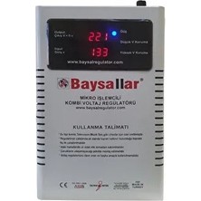 Micro Işlemcili 500W Voltaj Regülatörü ile Güçlü ve Güvenilir Koruma