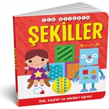 İndigo Çocuk Ilk Kitabım - Şekiller (Ciltli)
