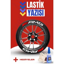 Baghes Motosiklet ve Otomobil Araç 3D Oto Lastik Yazısı Sticker Arma Seti – 8 Adet
