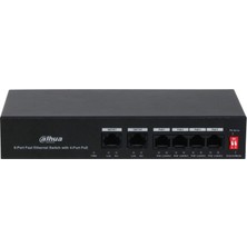 Binbir Göz Bilgisayar Dahua PFS3006-4ET-36 4 Port Poe 10/100 2fe Uplınk 36W Yonetılemez Swıtch
