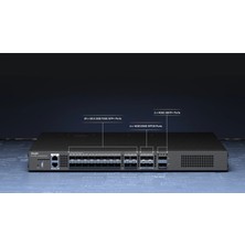 Binbir Göz Bilgisayar Ruıjıe RG-CS86-20XS4VS2QXS-D 28 Sfp 100/1000M 10/100/1000 2 x 40GBASE-X Qsfp+ Yonetılebılır Rack Mount Swıtch