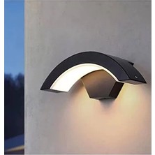 Şık Kavisli LED Duvar Aydınlatma Armatürü, Modern ve Estetik Tasarım