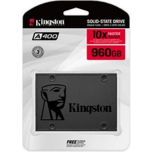 Binbir Göz Bilgisayar Kıngston SA400S37/960G 960GB 500/350MB/S 7mm Sata 3.0 SSD A400
