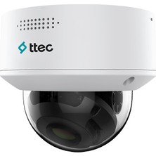 Binbir Göz Bilgisayar Ttec IPDP-2330L-MZ 2mp 2.8-12MM Motorıze 30MT Dahili Sesli H265+ IP67 Smart LED Ip Dome Kamera
