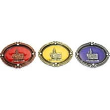 Bucuks Mey Ithalat® Istanbul Temalı Metal Magnet Galata Kulesi Kabartmalı