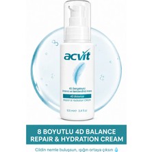 Acvit 4d Balance Repair Hydration Cream 100 ml | Onarıcı, Dengeleyici ve Yoğun Nemlendirici Krem