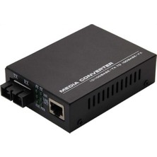 Gümrük Bey 10/100MBPS Ethernet Media Fiber Dönüştürücü Sc 20KM