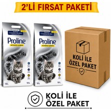 Proline Aktif Karbon Kedi Kumu 10 Lt * 2 Adet Özel Koli Paket