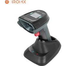 Binbir Göz Bilgisayar Iromx WL10102BS Tft Screen 1d/2d Kablosuz Barkod Okuyucu