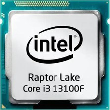 Binbir Göz Bilgisayar Intel Raptor Lake I3-13100F 3.40GHZ 12MB 1700P Tray Işlemci