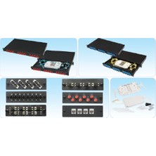 Binbir Göz Bilgisayar Hcs PFO-10001-1U 1u 19" Fiber Optik Sonlandırma Kutusu