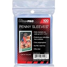Şeffaf Kart Sleeve 100 Adet, Koleksiyon Kartı Koruma Kılıfı