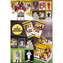 Futbolcu Kartları 4 Paket, Uefa ve Avrupa Ligi Koleksiyonu