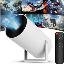 Yüksek Çözünürlüklü 1280X720 Piksel, 1800 Lümen, HDMI Projeksiyon Cihazı, Beyaz