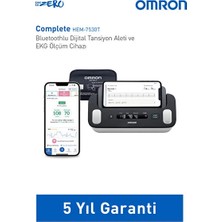 Akıllı Tansiyon ve Ekg Ölçüm Cihazı, Bluetooth, Afib Göstergeli, 5 Yıl Garantili