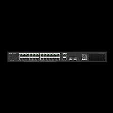 Binbir Göz Bilgisayar Ruıjıe Reyee RG-ES228GS-P 24 Port 10/100/1000 24 Port Poe 2 Port Uplınk +2 Sfp 370 Watt Cloud Yönetilebilir Rack Mount S