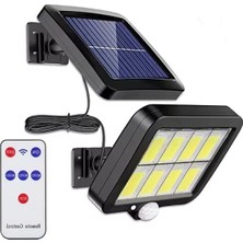 Esranın Dünyası HS-8021C 144 LED Güneş Enerjili 3 Mod Kumandalı 3.5 mt Kablolu Kaliteli Sensörlü Solar Sokak Lambası          [enerji Sınıfı A]