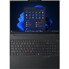 Binbir Göz Bilgisayar Lenovo Thınkpad E16 G3 Ultra 5 225U 16GB 512GB SSD 16" Freedos Notebook 3yıl Yerinde Garanti, Backlit Klavye, 64WH Pil, Fingerprint