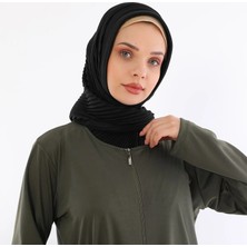 Elanesa Kadın Fermuarlı Ferace