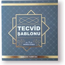 Binbir Göz Kitap Tecvid Şablonu Kartelası