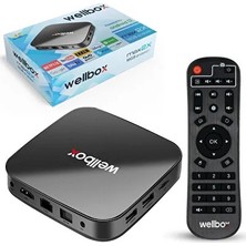 4K UHD Android Tv Box, 2gb Ram, 16GB Hafıza, Akıllı Izleme Deneyimi