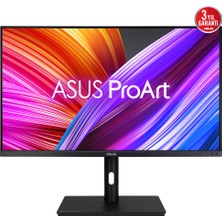 ASUS ProArt PA328QV 31.5 2K IPS FreeSync HDR 2560x1440 5ms 75Hz 350cd DP HDMI USB Hoparlör VESA 3YIL PIVOT 10 BIT 100% sRGB 100% Rec.709 CALMAN SERTIFIKALI MONİTÖR
