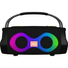 Sarftech Bluetooth Hoparlör Rgb Işıklı Fm Radyolu USB Tf Kart Girişli Taşınabilir Kablosuz Speaker