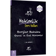 İmtiyaz Yayıncılık Imtiyaz Yayıncılık 2026 Hakimlik Borçlar Hukuku (Genel Hükümler-Özel Hükümler) Ders Notları