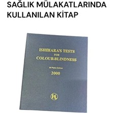 Renk Körlüğü Testi Kitabı 38 Plaket, Sağlık ve Mülakatlar Için