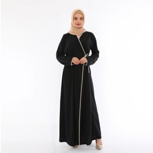 Elanesa Yandan Bağlamalı Namaz Elbisesi