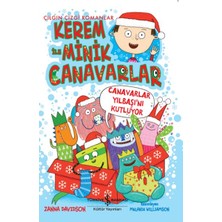 Binbir Göz Kitap Kerem Ile Minik Canavarlar - Canavarlar Yılbaşını Kutluyor