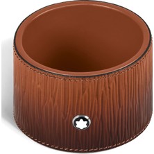 Montblanc Corteccia Sfumato Deri Orta Boy Yuvarlak Masa Tepsisi 136839