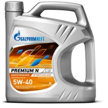Gazpromneft Premium N 5W40 4l