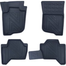 Depo Garaj Mitsubishi L200 2005-2018 Premium Araca Özel 5d Paspas