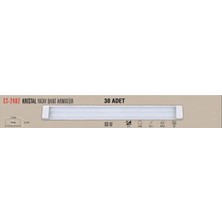 Cata Ct 2482 Kristal LED Bant Armatür 80W 120CM 6400K Beyaz Işık 30 Adet