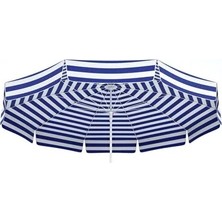 Mavi 2 Metre Telli Eğilebilir Plaj Şemsiyesi