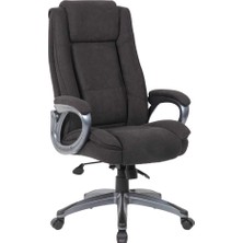 Adore Mobilya Boston Yönetici Koltuğu  Koyu Gri Kumaş  65X114-121,5X81 cm