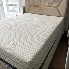 Yumuşak ve Rahat %100 Pamuk Fermuarlı Yatak Kılıfı, Bej Renk, Konfor ve Şıklık Sunar