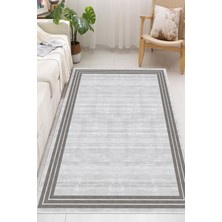 Mortapi Çerçeveli Modern Dijital Baskılı Yıkanabilir Kaymaz Taban Salon Halısı Mutfak Halısı Yolluk