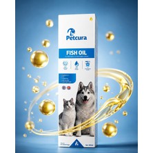 Petcura Genel Sağlık Destekleyici ve Tüy Dökülmesi Önleyici Omega 3-6 Balık Yağı