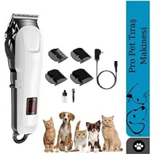 Şarjlı Çok Renkli Kedi ve Köpek Tıraş Makinesi, Pratik ve Güçlü Performans