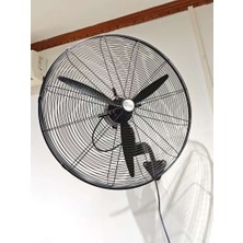Çifçioğlu Siyah Duvar Vantilatörü 26 Inç 65 cm Uzaktan Kumandalı 150 Watt