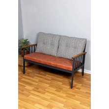 Turuncu Oturma Minderi, Su Geçirmez, Güneş Dayanıklı, Iç ve Dış Mekan Kullanımı 100X45X8